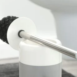 Sealskin Toiletborstelhouder Sphere Lichtgrijs Keramiek -InterieurKunst Verkoopwinkel 123 15161