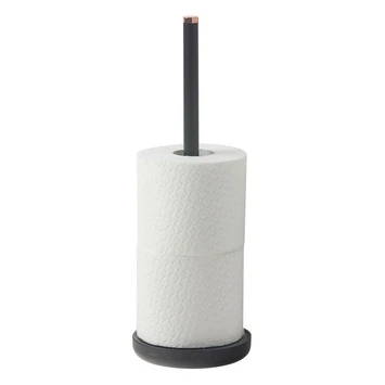 Tiger Reserverolhouder Urban Zwart Staand 5 Tiger Reserverolhouder Urban Zwart Staand - Afbeelding 5