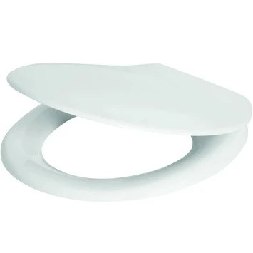 Handson WC Bril Fynn Wit Kunststof 2 Handson WC Bril Fynn Wit Kunststof - Afbeelding 2