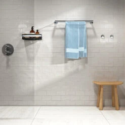 Tiger Noon Zelfklevende Grote Haak Chroom -InterieurKunst Verkoopwinkel 123 15245