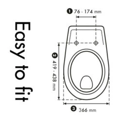 Cedo Loft Wc Bril Softclose Duroplast -InterieurKunst Verkoopwinkel 123 15289