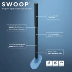 Tiger Toiletborstelhouder Tess Staand Zwart/antraciet -InterieurKunst Verkoopwinkel 123 15301