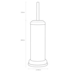 Sealskin Toiletborstelhouder Acero Wit 15 Sealskin Toiletborstelhouder Acero Wit -InterieurKunst Verkoopwinkel 123 15332