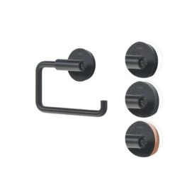 Tiger Toiletrolhouder Urban Zwart -InterieurKunst Verkoopwinkel 123 15395