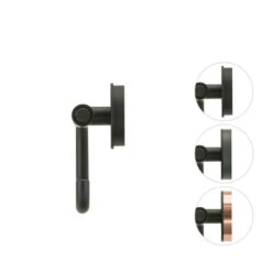 Tiger Toiletrolhouder Urban Zwart -InterieurKunst Verkoopwinkel 123 15396