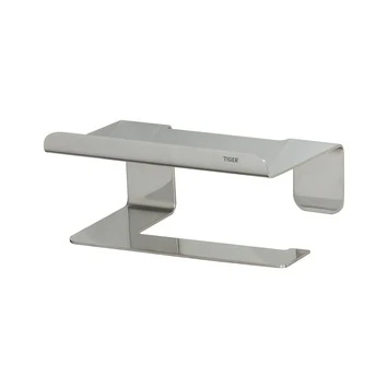 Tiger Toiletrolhouder Colar Met Plateau Chroom 2 Tiger Toiletrolhouder Colar Met Plateau Chroom - Afbeelding 2