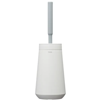 Tiger Toiletborstelhouder TESS Met Swoop Borstel Flexibel Wit/ Lichtgrijs 2 Tiger Toiletborstelhouder TESS Met Swoop Borstel Flexibel Wit/ Lichtgrijs - Afbeelding 2