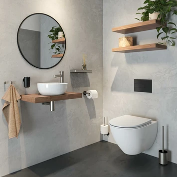 Tiger Reserverolhouder Cooper RVS/zwart 4 Tiger Reserverolhouder Cooper RVS/zwart - Afbeelding 4