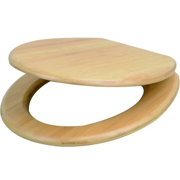 Handson WC Bril Anneli Bamboo Hout 2 Handson WC Bril Anneli Bamboo Hout - Afbeelding 2