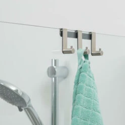 Tiger Douchecabine 3-haak RVS Geborsteld 6 Tiger Douchecabine 3-haak RVS Geborsteld -InterieurKunst Verkoopwinkel 123 15699