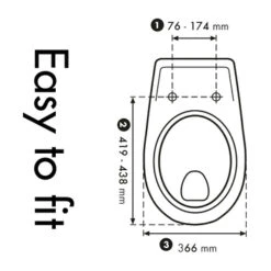 Cedo Sahara Wc Bril Softclose Duroplast -InterieurKunst Verkoopwinkel 123 15723