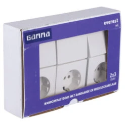 GAMMA Everest Voordeelpack 3x Stopcontact En 3x Schakelaar Wit 7 GAMMA Everest Voordeelpack 3x Stopcontact En 3x Schakelaar Wit -InterieurKunst Verkoopwinkel 123 1576