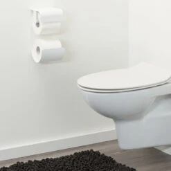 Sealskin WC-rolhouder Brix Metaal Wit -InterieurKunst Verkoopwinkel 123 15783