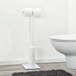 Sealskin Toiletrek Tube Metaal Wit -InterieurKunst Verkoopwinkel 123 15798