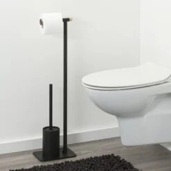 Sealskin Toiletrek Brix Metaal Zwart -InterieurKunst Verkoopwinkel 123 15844