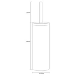 Sealskin Toiletborstelgarnituur Grace Zand -InterieurKunst Verkoopwinkel 123 15897