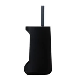 Tiger Toiletborstelhouder Tess Met Opbergvak Staand Zwart/antraciet -InterieurKunst Verkoopwinkel 123 15971