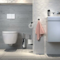 Toiletrolhouder Tiger Noon Chroom -InterieurKunst Verkoopwinkel 123 15988