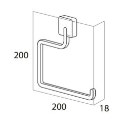 Tiger Toiletrolhouder Impuls RVS -InterieurKunst Verkoopwinkel 123 16072
