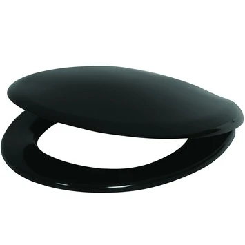 Handson WC Bril Timo Zwart Kunststof Met Softclose 1 Handson WC Bril Timo Zwart Kunststof Met Softclose