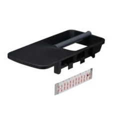 Tiger Toiletrolhouder TESS Met Planchet Zwart/antraciet -InterieurKunst Verkoopwinkel 123 16214