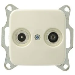 Busch-Jaeger Reflex SI Stopcontact Coax Crème