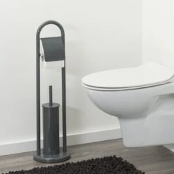 Sealskin Toiletrek Acero Metaal Grijs -InterieurKunst Verkoopwinkel 123 16315