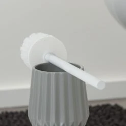 Sealskin Toiletborstel Met Houder Arte Grijs -InterieurKunst Verkoopwinkel 123 16362