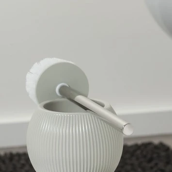 Sealskin Toiletborstel Met Houder Convex Lichtgrijs 3 Sealskin Toiletborstel Met Houder Convex Lichtgrijs - Afbeelding 3