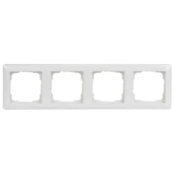 Gira ST55 Afdekraam 4 Voudig Wit