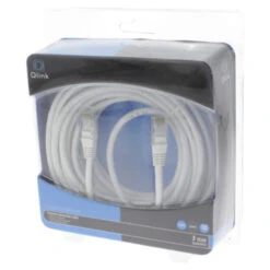 Q-Link UTP Kabel CAT6 AWG26 2RJ45 10 Meter Wit -InterieurKunst Verkoopwinkel 123 1640