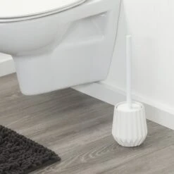 Sealskin Toiletborstel Met Houder Arte Wit -InterieurKunst Verkoopwinkel 123 16452