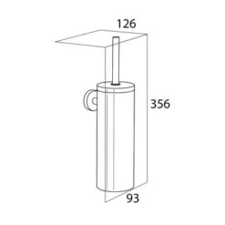 Tiger Toiletborstelhouder Boston Hangend RVS 11 Tiger Toiletborstelhouder Boston Hangend RVS -InterieurKunst Verkoopwinkel 123 16476