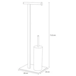 Sealskin Toiletrek Brix Metaal Wit -InterieurKunst Verkoopwinkel 123 16530