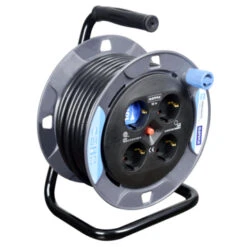 GAMMA Kabelhaspel 4-voudig RA Mini 10 Meter -InterieurKunst Verkoopwinkel 123 1655