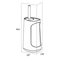 Tiger Toiletborstelhouder TESS Met Opbergfunctie Vrijstaand En Swoop Borstel Flexibel Blauw/zwart 26 Tiger Toiletborstelhouder TESS Met Opbergfunctie Vrijstaand En Swoop Borstel Flexibel Blauw/zwart -InterieurKunst Verkoopwinkel 123 16552