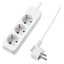 Handson Stekkerdoos 3-voudig Wit 5 Meter -InterieurKunst Verkoopwinkel 123 1658