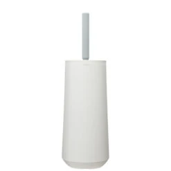Tiger Toiletborstelhouder TESS Met Opbergfunctie Vrijstaand En Swoop Borstel Flexibel Wit/lichtgrijs -InterieurKunst Verkoopwinkel 123 16615