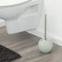 Sealskin Toiletborstel Met Houder Convex Licht Aqua -InterieurKunst Verkoopwinkel 123 16657