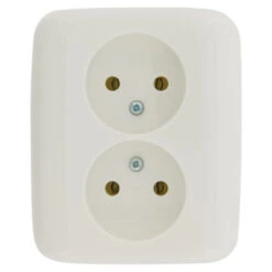 Busch-Jaeger Reflex SI Dubbel Stopcontact Wit