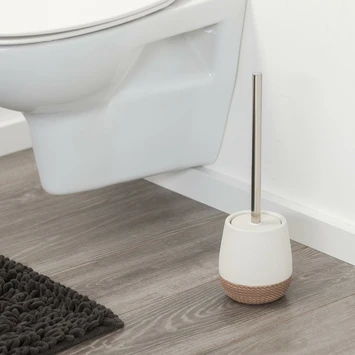 Sealskin Toiletborstelhouder Braid Zand 4 Sealskin Toiletborstelhouder Braid Zand - Afbeelding 4