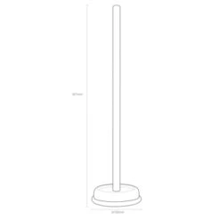 Sealskin Reserve Toiletrolhouder Acero Grijs -InterieurKunst Verkoopwinkel 123 16856