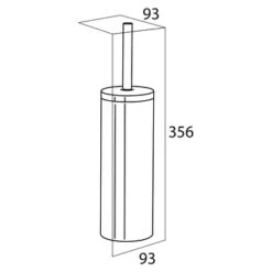 Tiger Boston Toiletborstelgarnituur RVS Glans -InterieurKunst Verkoopwinkel 123 16868