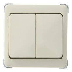 Peha Standard Wissel-wisselschakelaar Crème