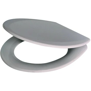 Handson WC Bril Otso Grijs Kunststof Met Softclose 2 Handson WC Bril Otso Grijs Kunststof Met Softclose - Afbeelding 2