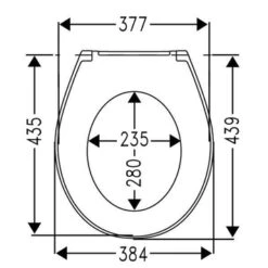 Cedo Pelosa Wc Bril Wit Softclose Duroplast -InterieurKunst Verkoopwinkel 123 17237