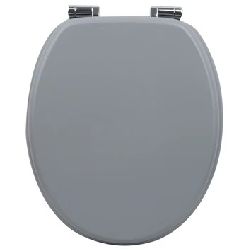 Handson WC Bril Antero Grijs MDF Met Softclose 1 Handson WC Bril Antero Grijs MDF Met Softclose