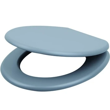 Handson WC Bril Antero Grijs MDF Met Softclose 2 Handson WC Bril Antero Grijs MDF Met Softclose - Afbeelding 2