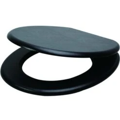 Handson WC Bril Antero Zwart MDF Met Softclose -InterieurKunst Verkoopwinkel 123 17391