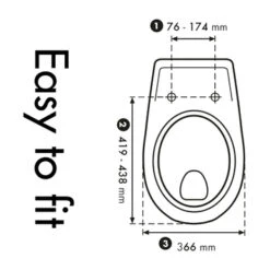 Cedo Stones Wc Bril Softclose Duroplast -InterieurKunst Verkoopwinkel 123 17479